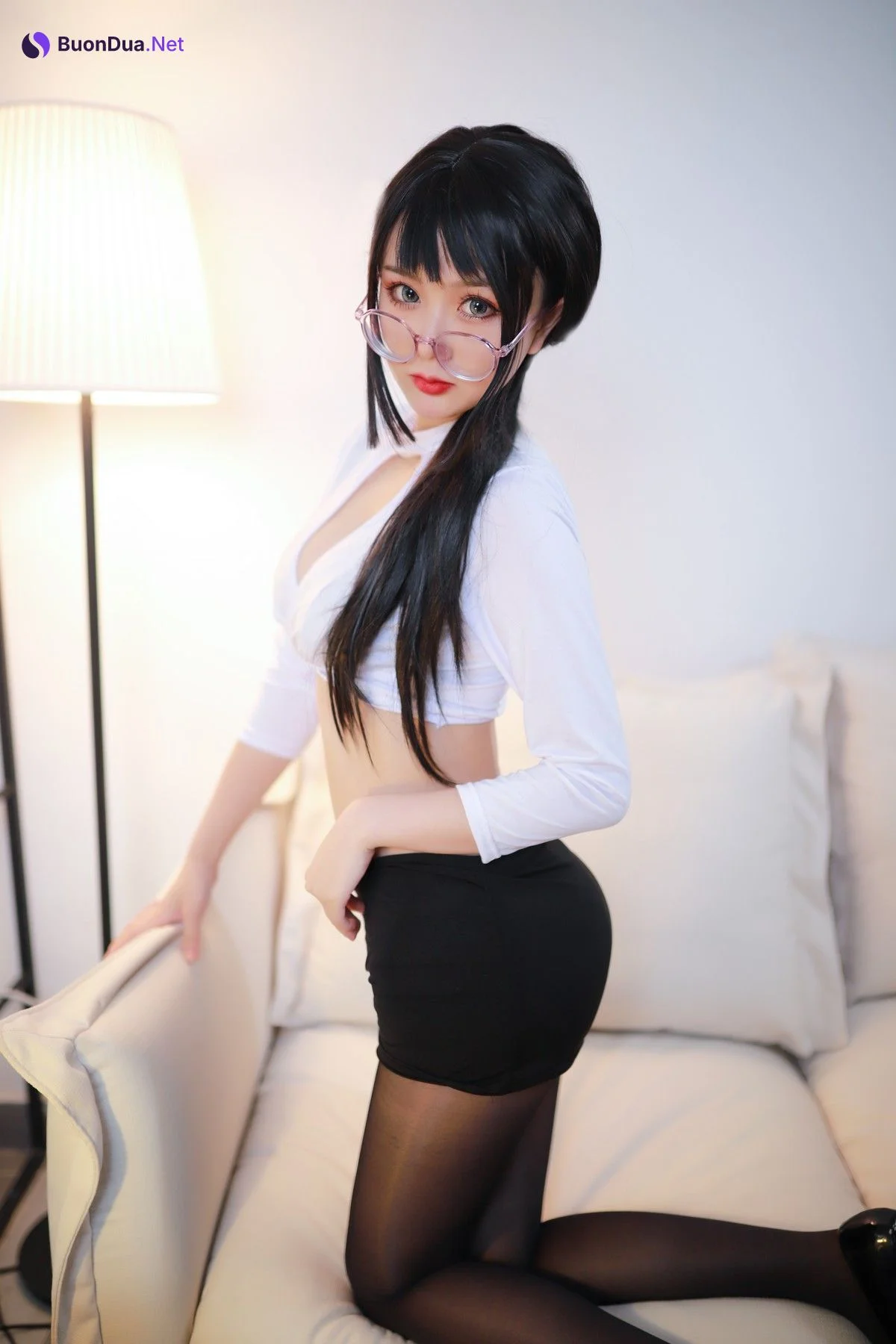 Cosplay 您的蛋蛋 OL Office Lady - Photo 18