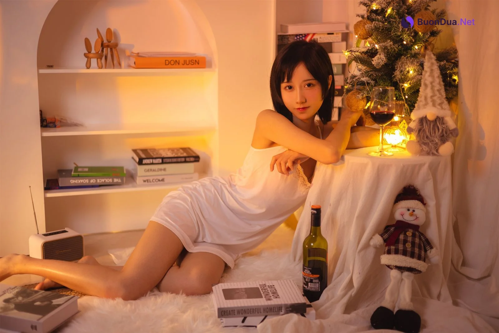 Cosplay 木绵绵OwO 红酒好喝 - 写真 6