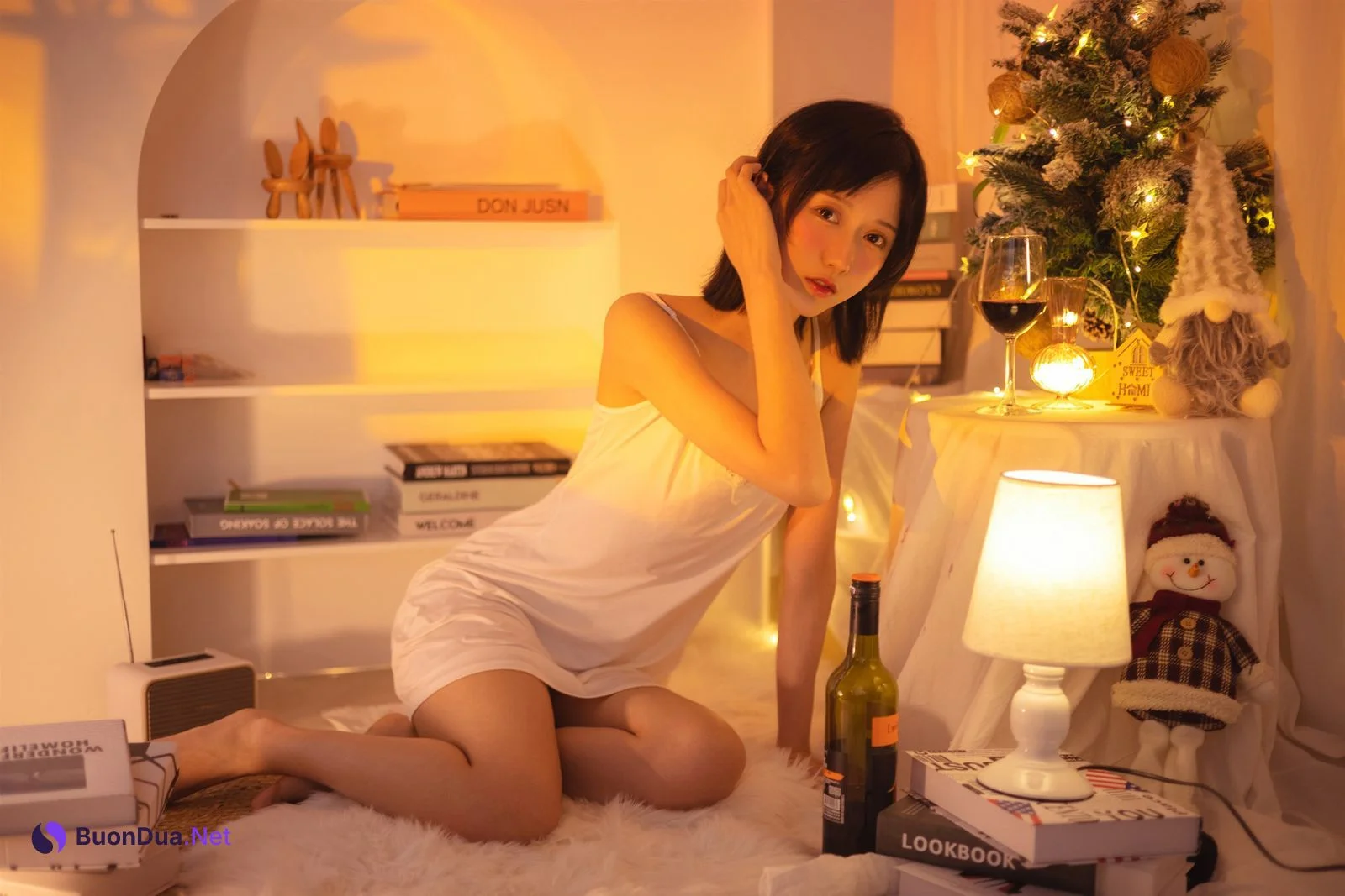 Cosplay 木绵绵OwO 红酒好喝 - 写真 9
