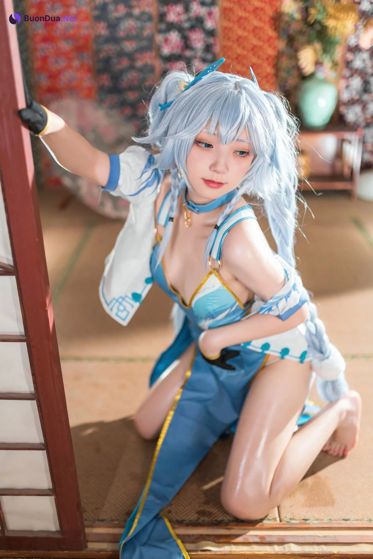 Cosplay 花铃 PA15 翠雀媚 - Photo 2