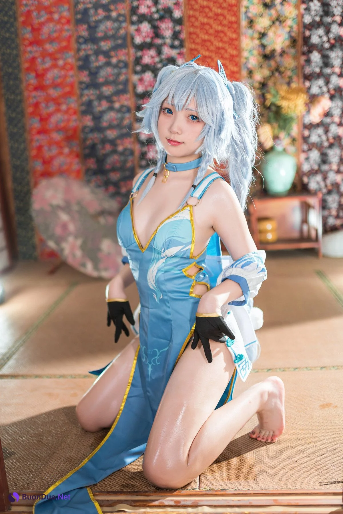 Cosplay 花铃 PA15 翠雀媚 - Photo 5
