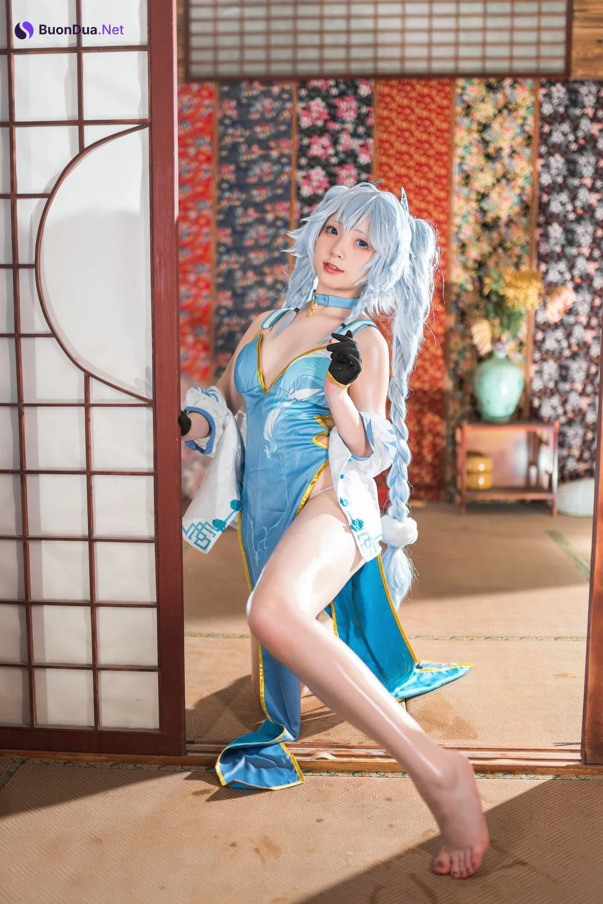 Cosplay 花铃 PA15 翠雀媚 - Photo 6