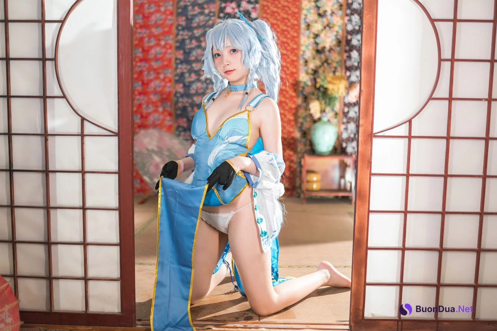 Cosplay 花铃 PA15 翠雀媚 - Photo 9