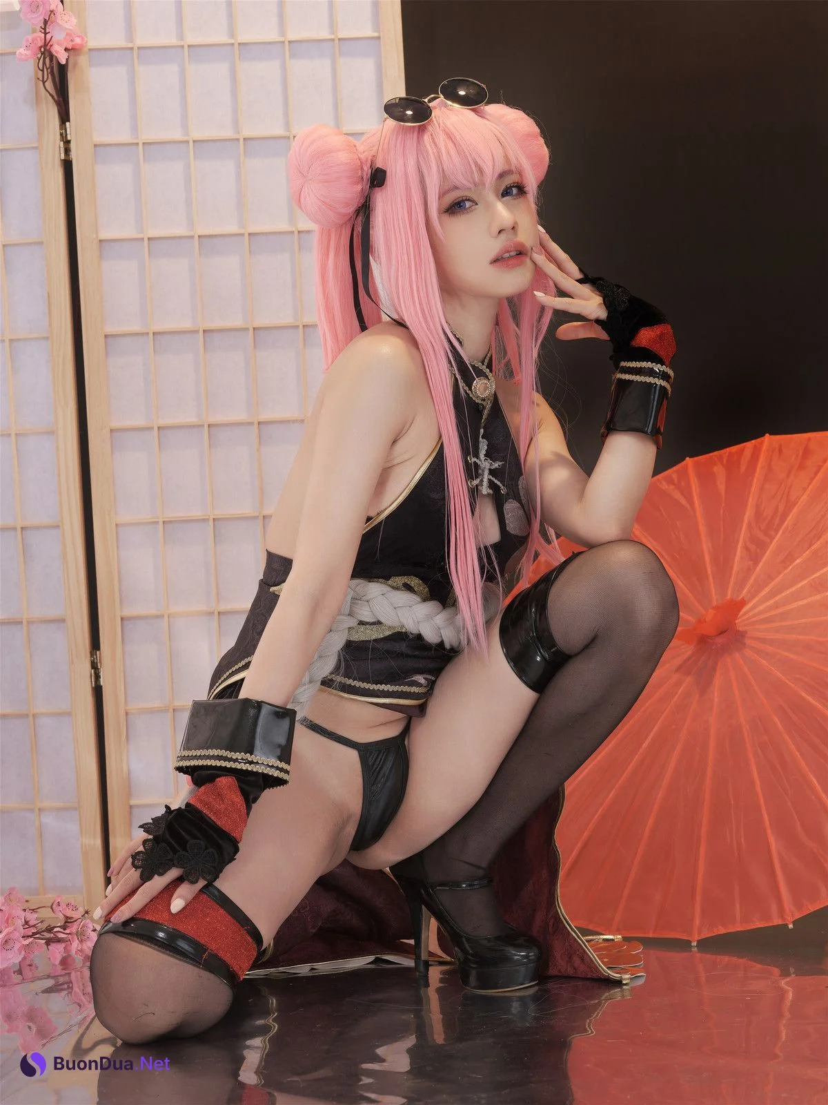 Cosplay PingPing平平 Bremerton KungFu Qipao - Photo 15