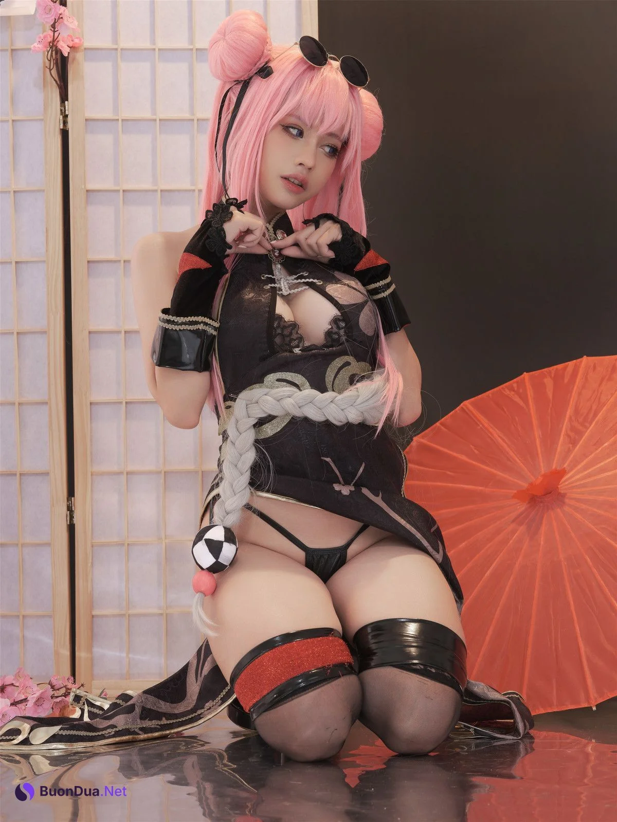 Cosplay PingPing平平 Bremerton KungFu Qipao - Photo 19