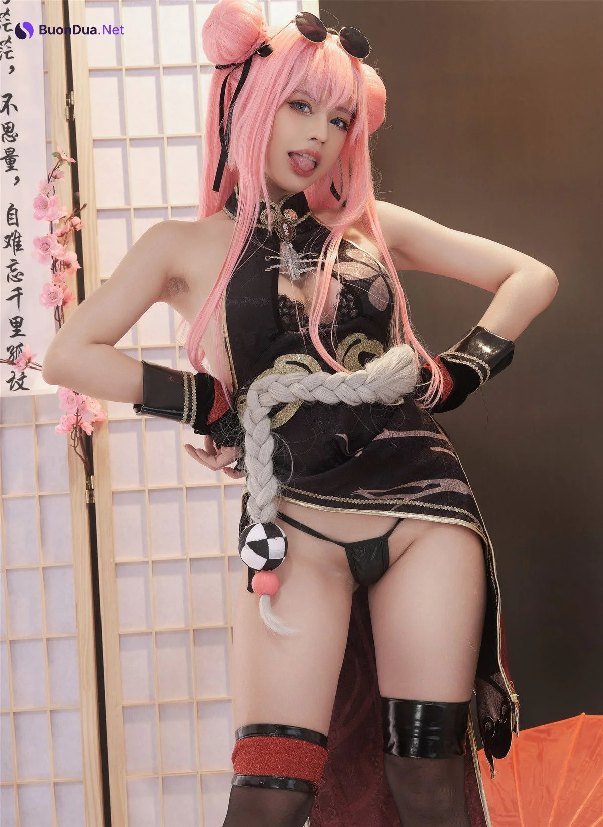 Cosplay PingPing平平 Bremerton KungFu Qipao - Photo 2