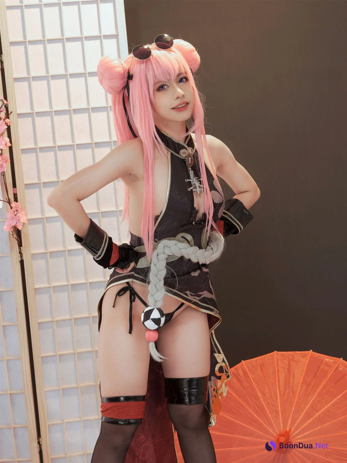 Cosplay PingPing平平 Bremerton KungFu Qipao - Photo 3