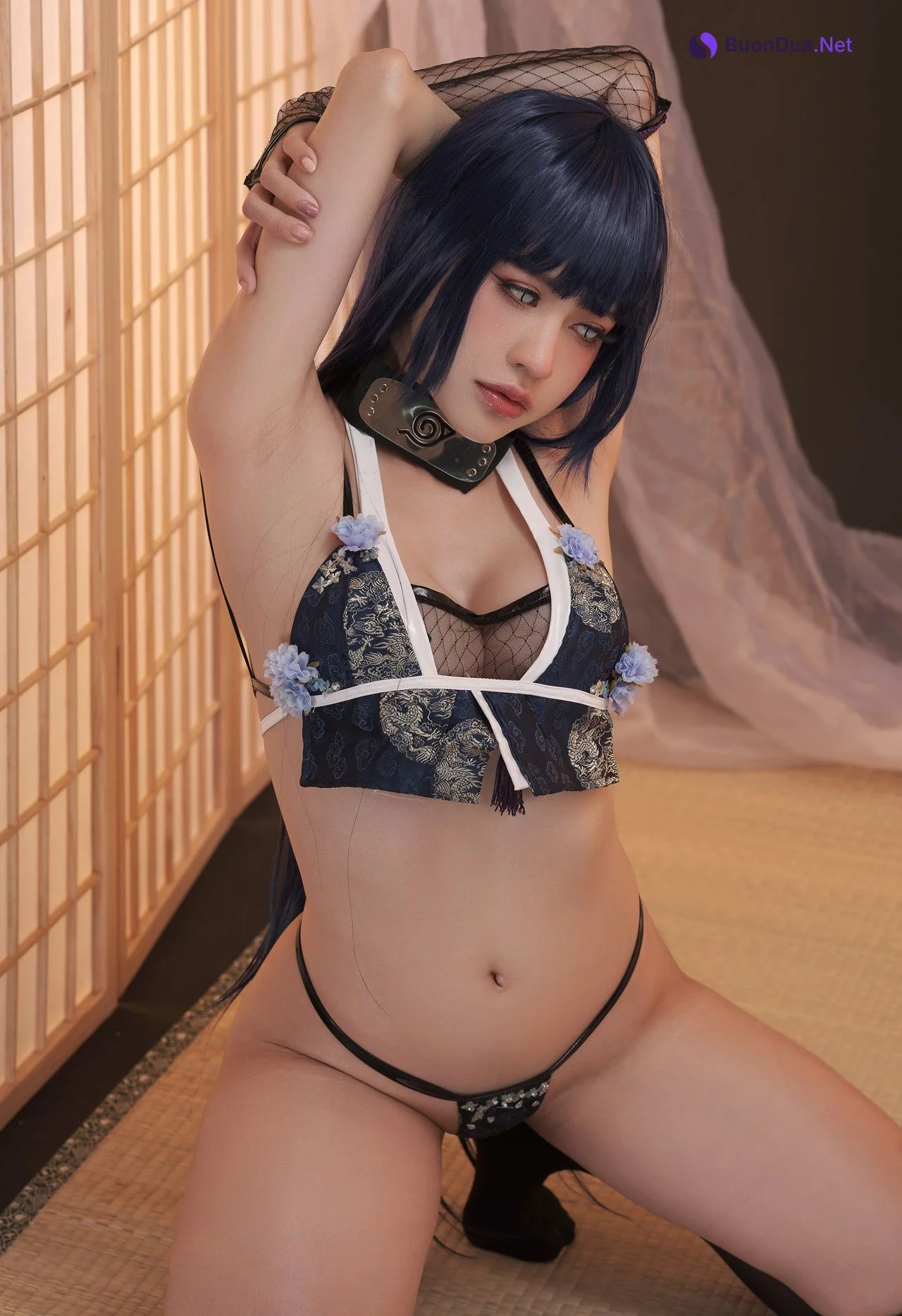 Cosplay PingPing平平 – Hinata Hyuga Naruto - 写真 3