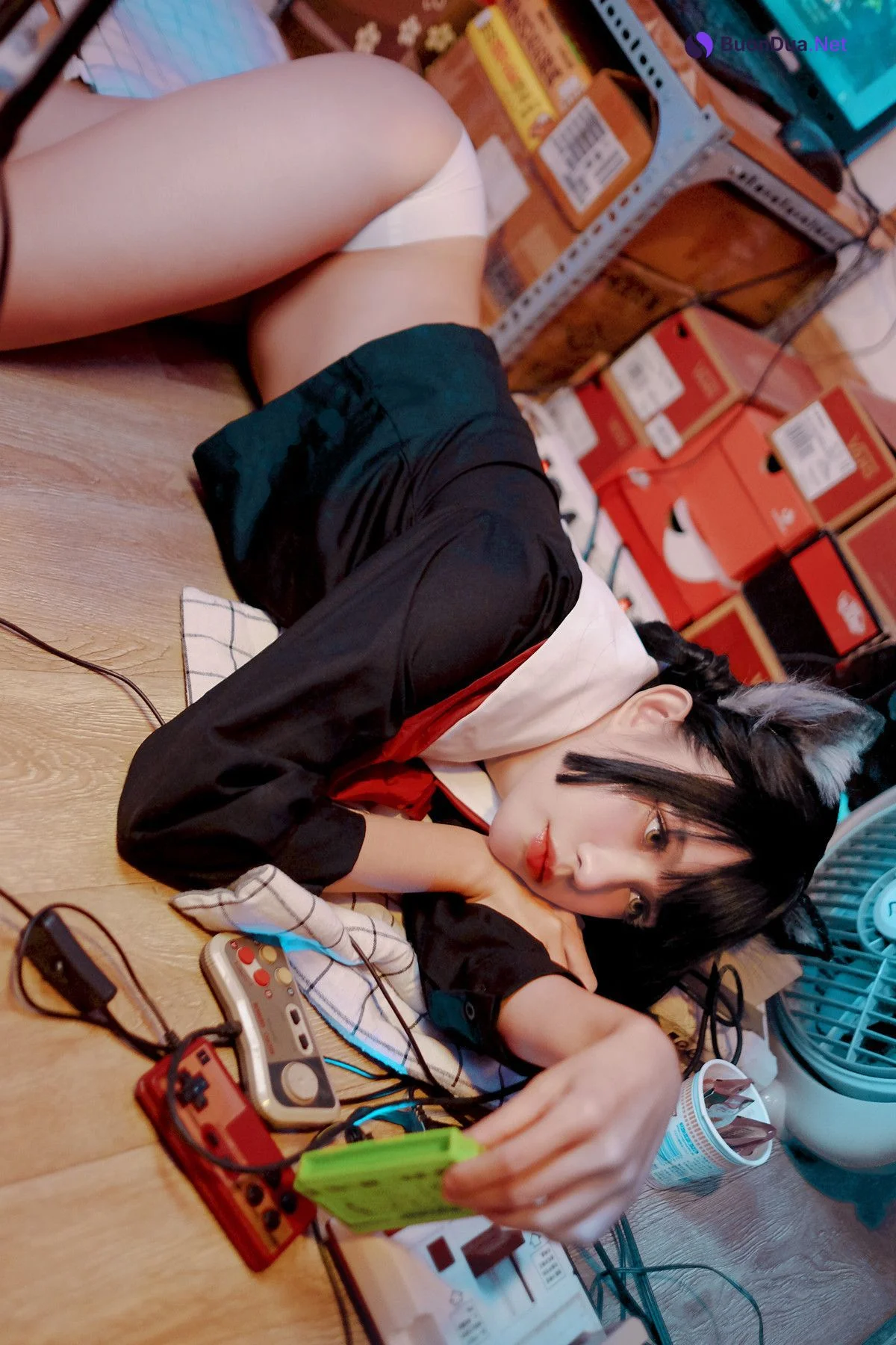 Cosplay PingPing平平 – Kuroneko - Photo 2