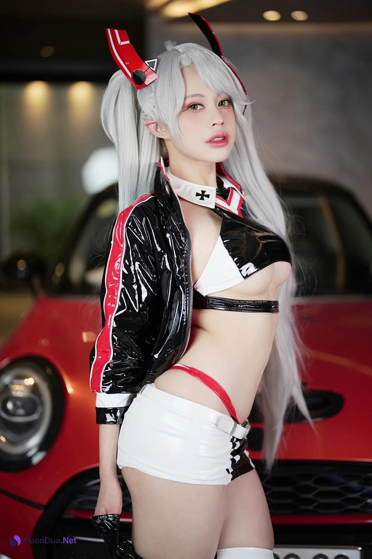 Cosplay PingPing平平 Prinz Eugen (Race Queen) Set.01 - Photo 5