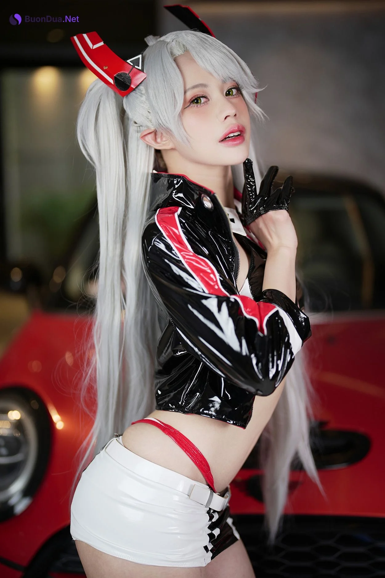 Cosplay PingPing平平 Prinz Eugen (Race Queen) Set.01 - Photo 6