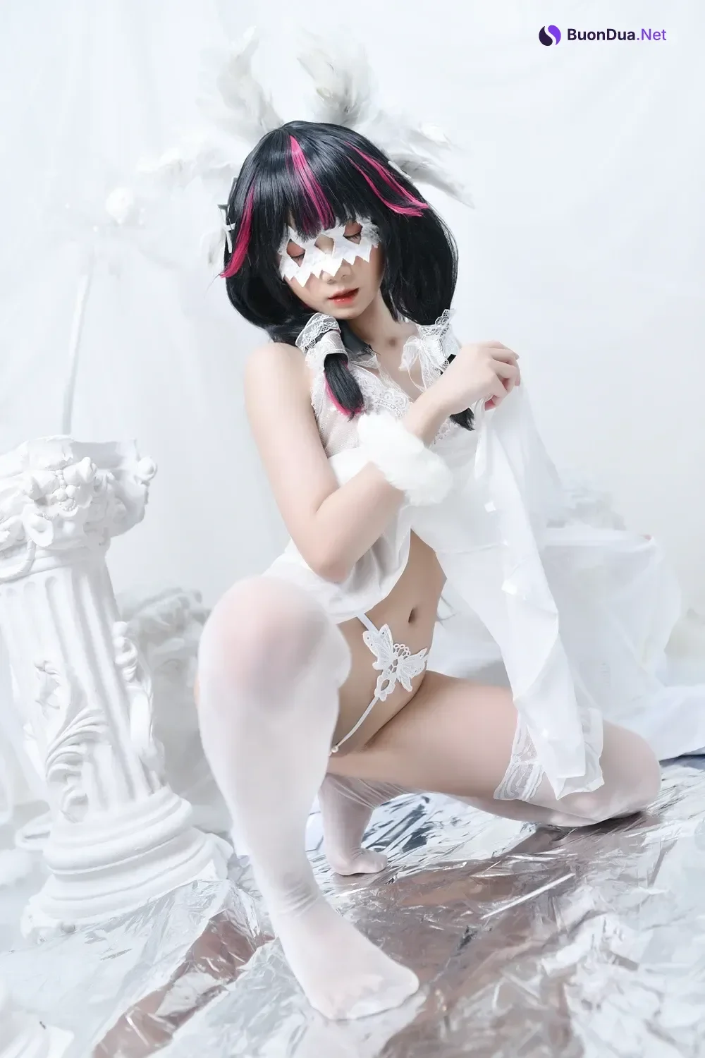 Cosplay PoppaChan – 原神 哥伦比娅·希珀塞莱尼娅 - Photo 11