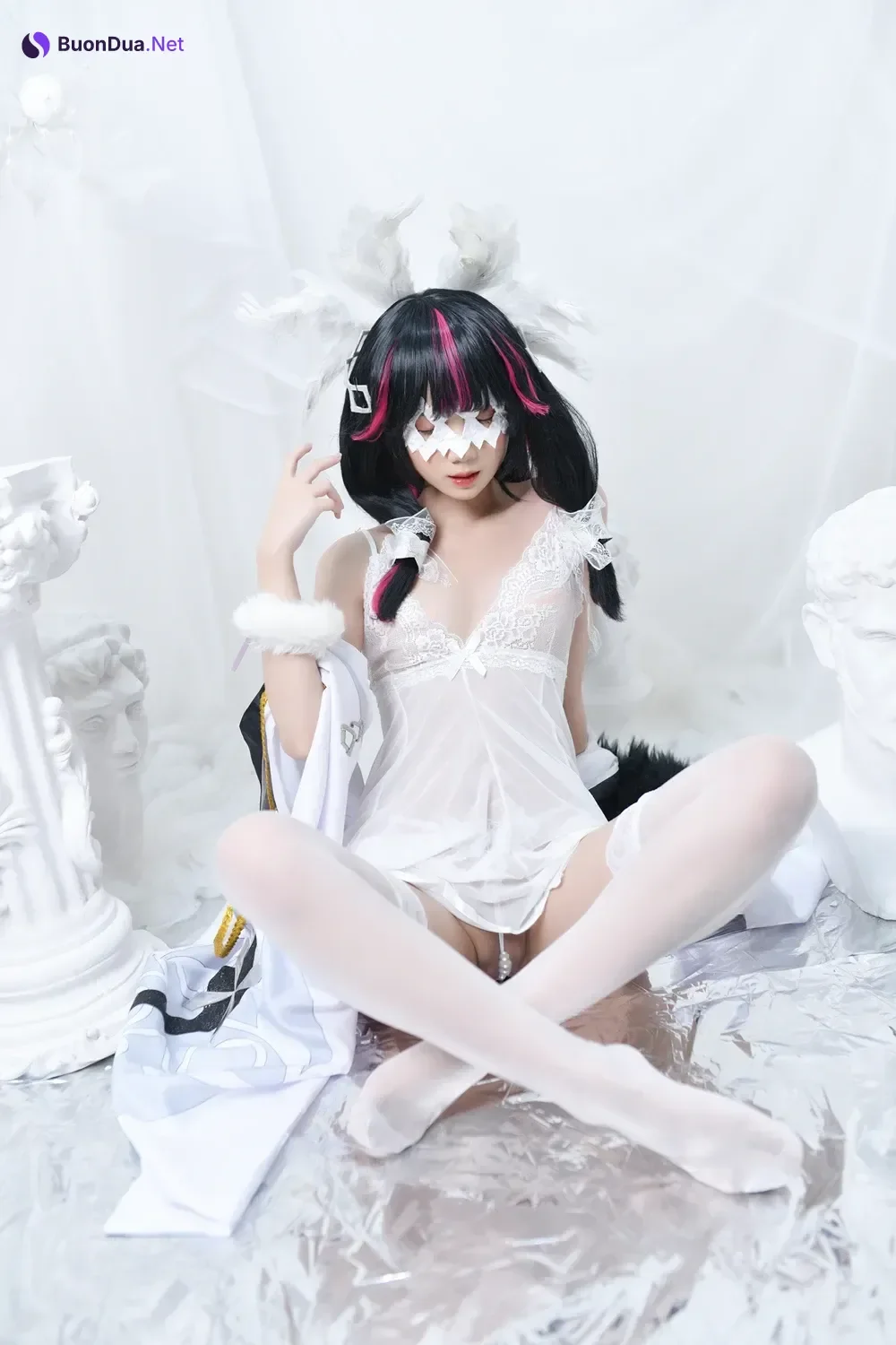 Cosplay PoppaChan – 原神 哥伦比娅·希珀塞莱尼娅 - Photo 2