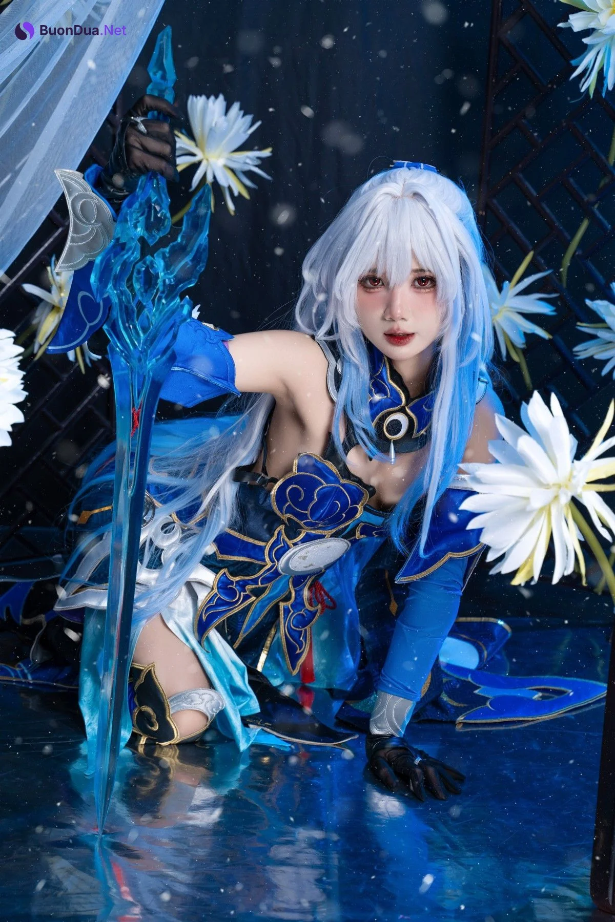 Cosplay PoppaChan 镜流 Jingliu - รูปภาพ 5