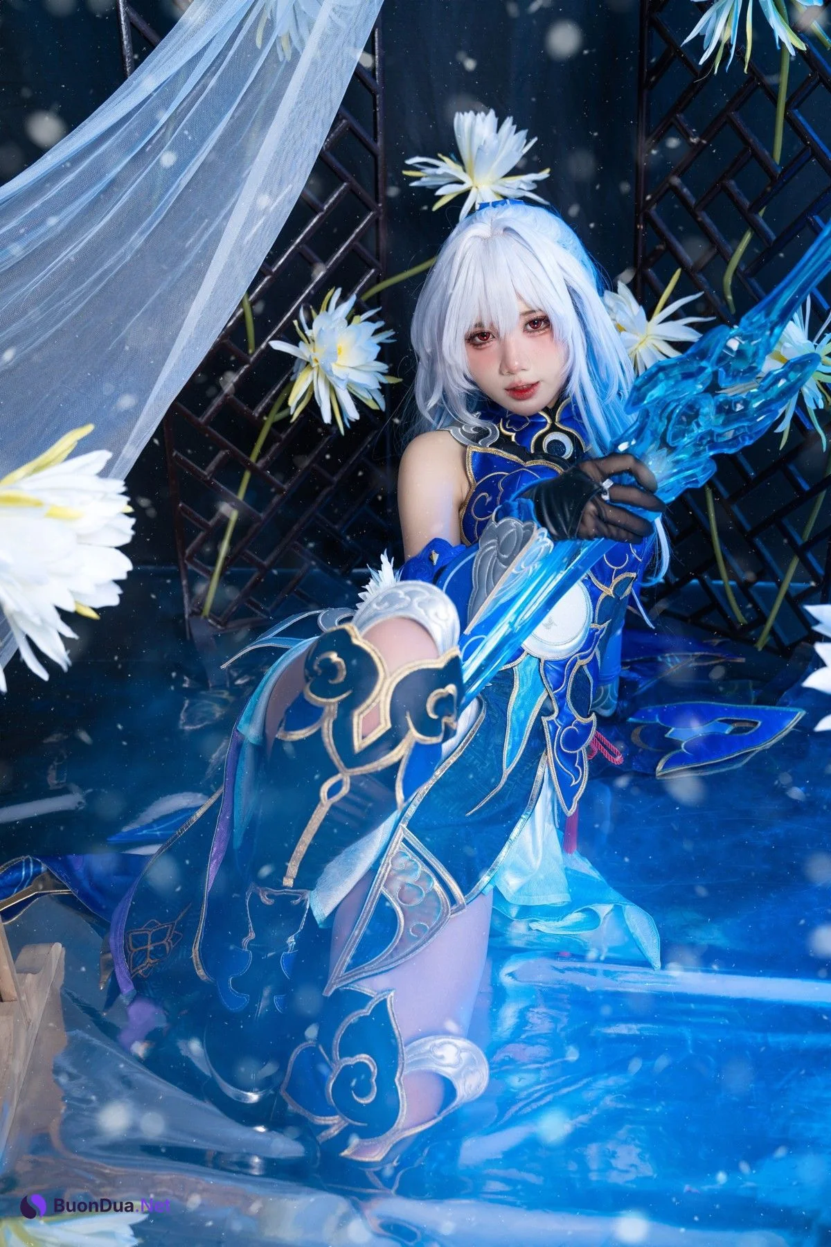 Cosplay PoppaChan 镜流 Jingliu - รูปภาพ 8