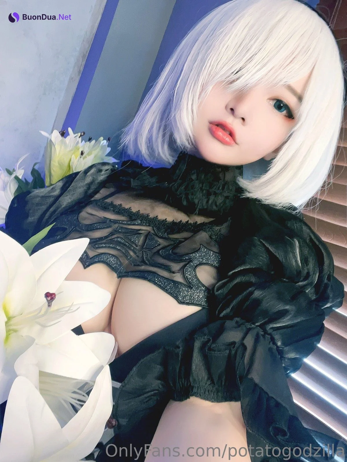 Cosplay Potato Godzilla 2B Bride - Photo 2