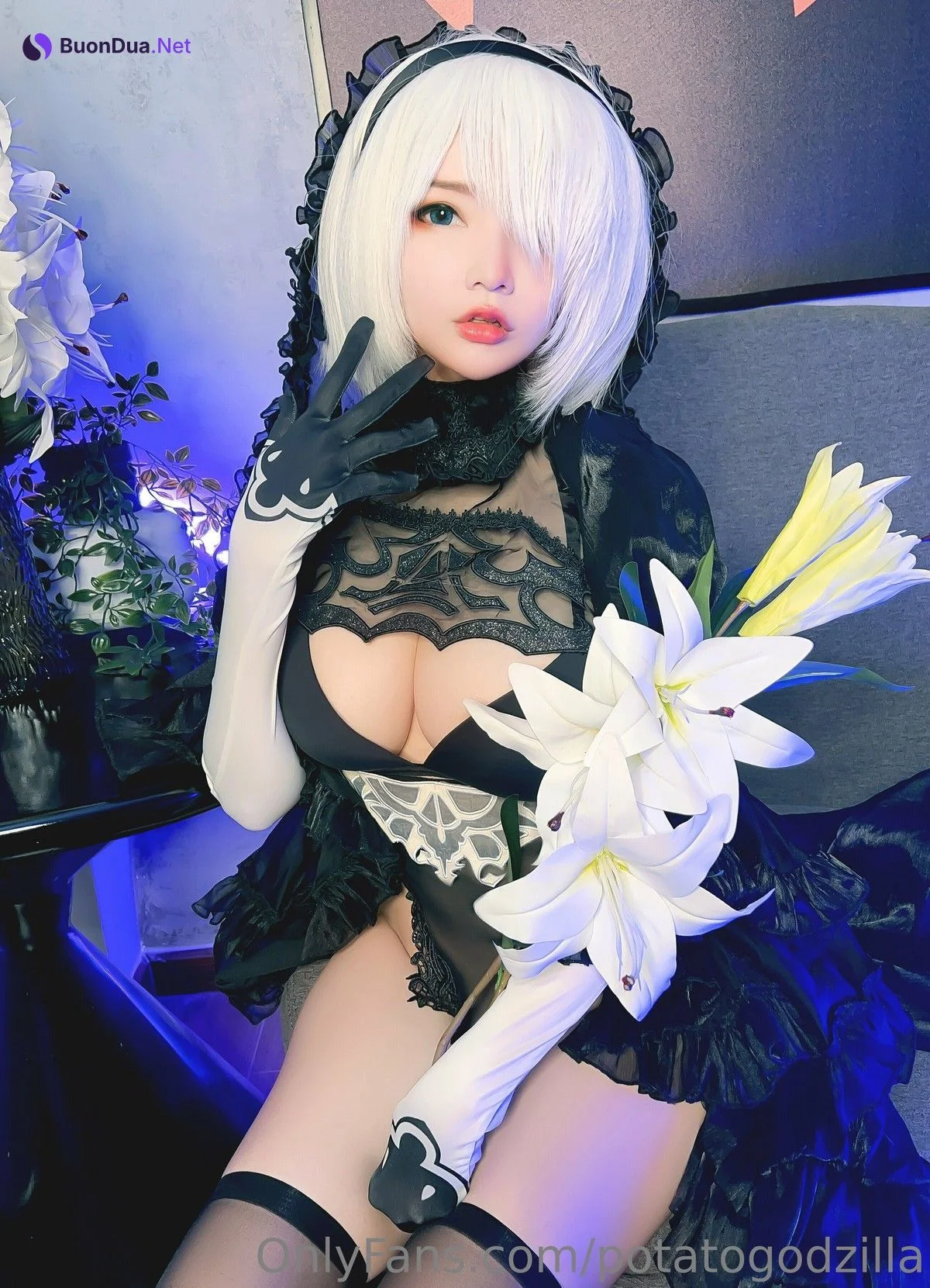 Cosplay Potato Godzilla 2B Bride - Photo 6