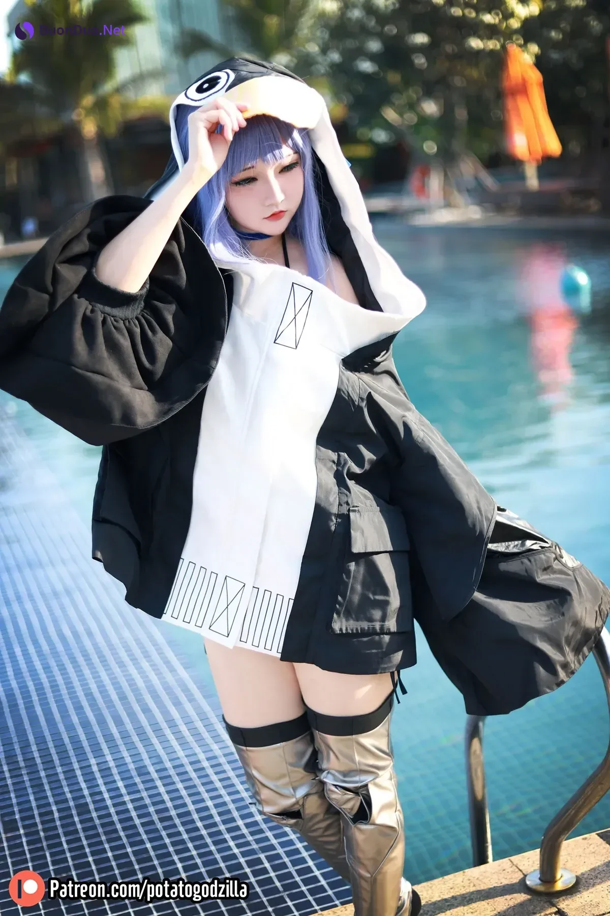 Cosplay Potato Godzilla – 泳装 Meltryllis - Photo 14