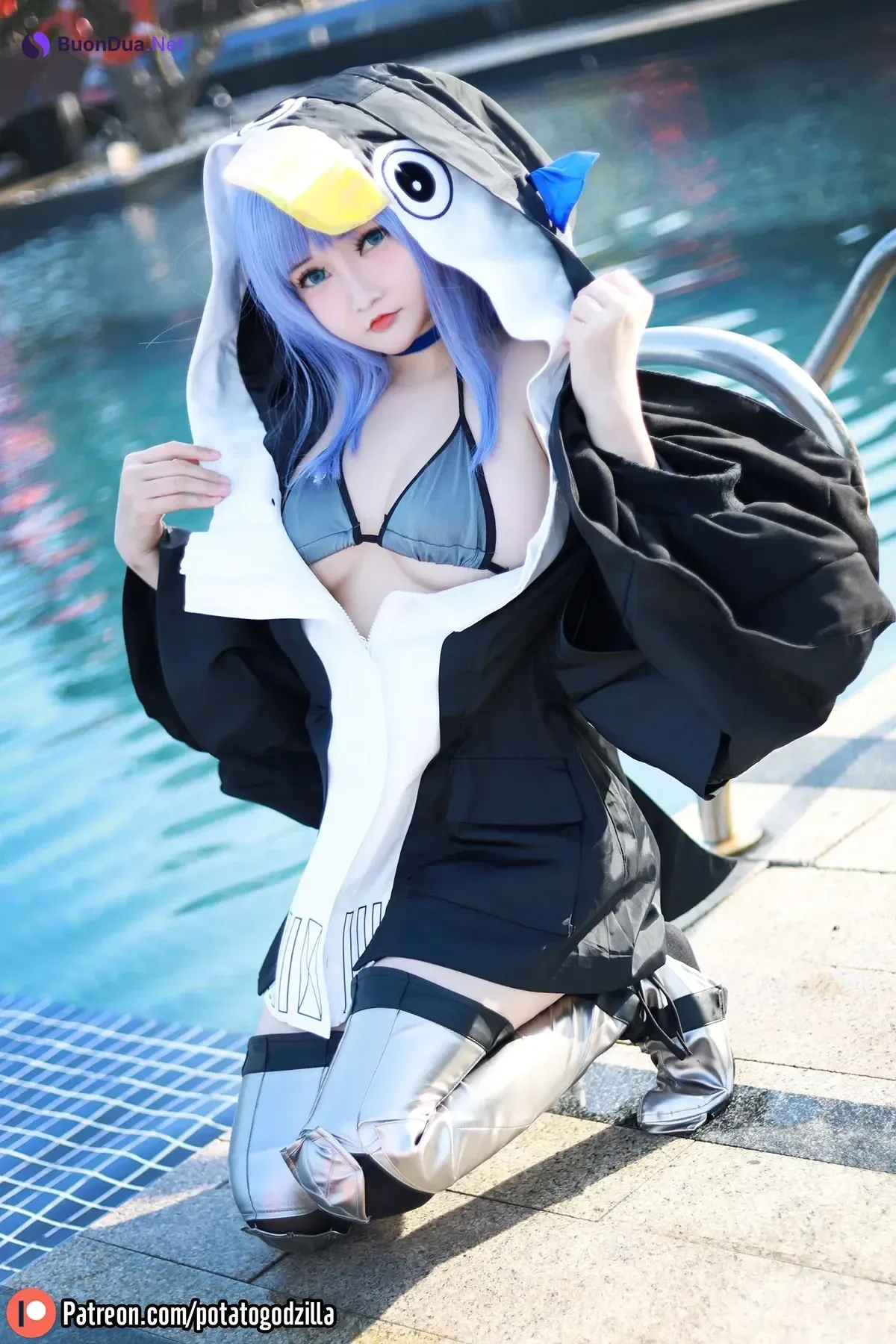 Cosplay Potato Godzilla – 泳装 Meltryllis - Photo 15