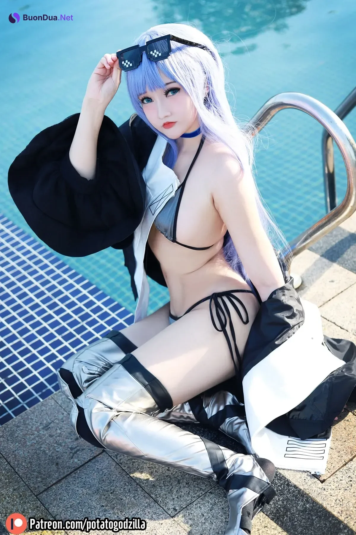 Cosplay Potato Godzilla – 泳装 Meltryllis - Photo 20