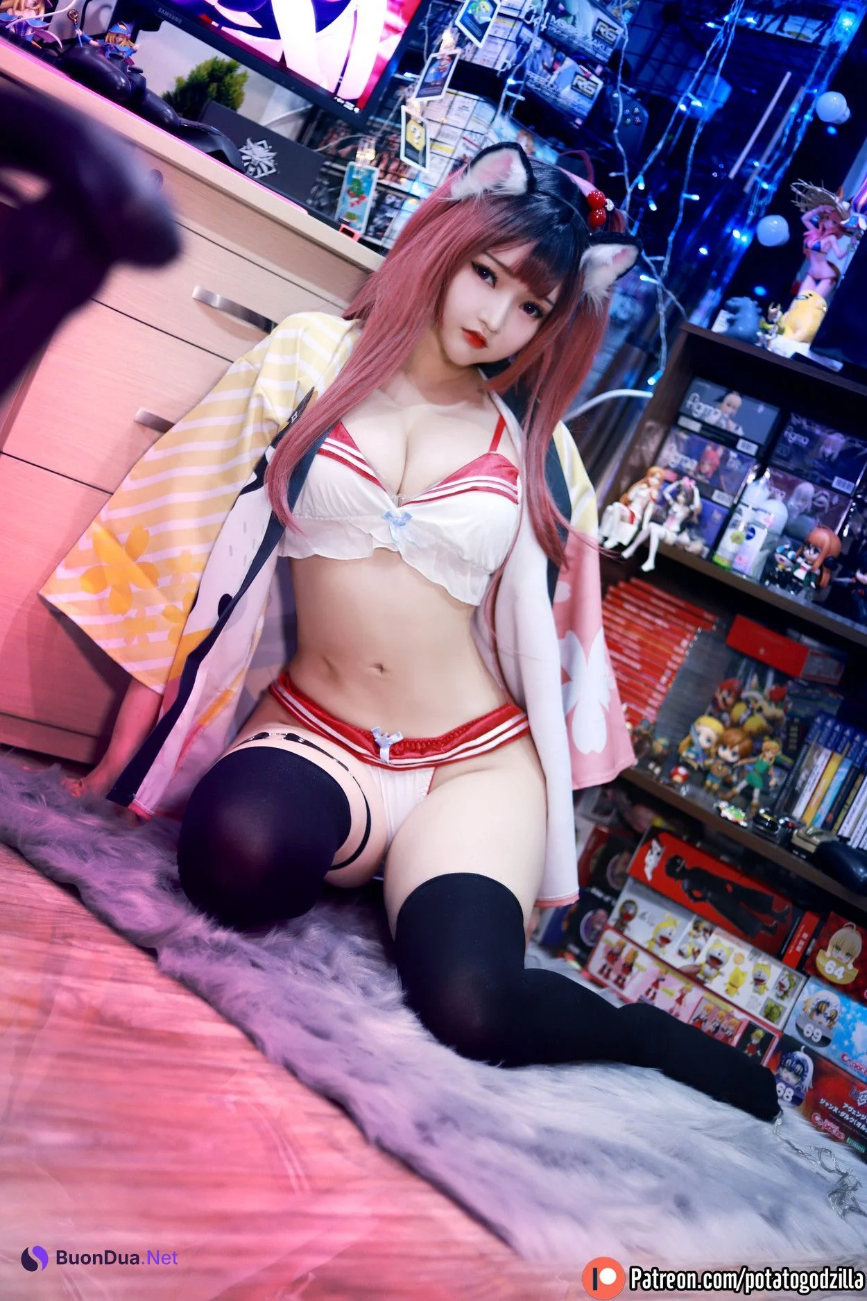 Cosplay Potato Godzilla Weeb Girl - Photo 10