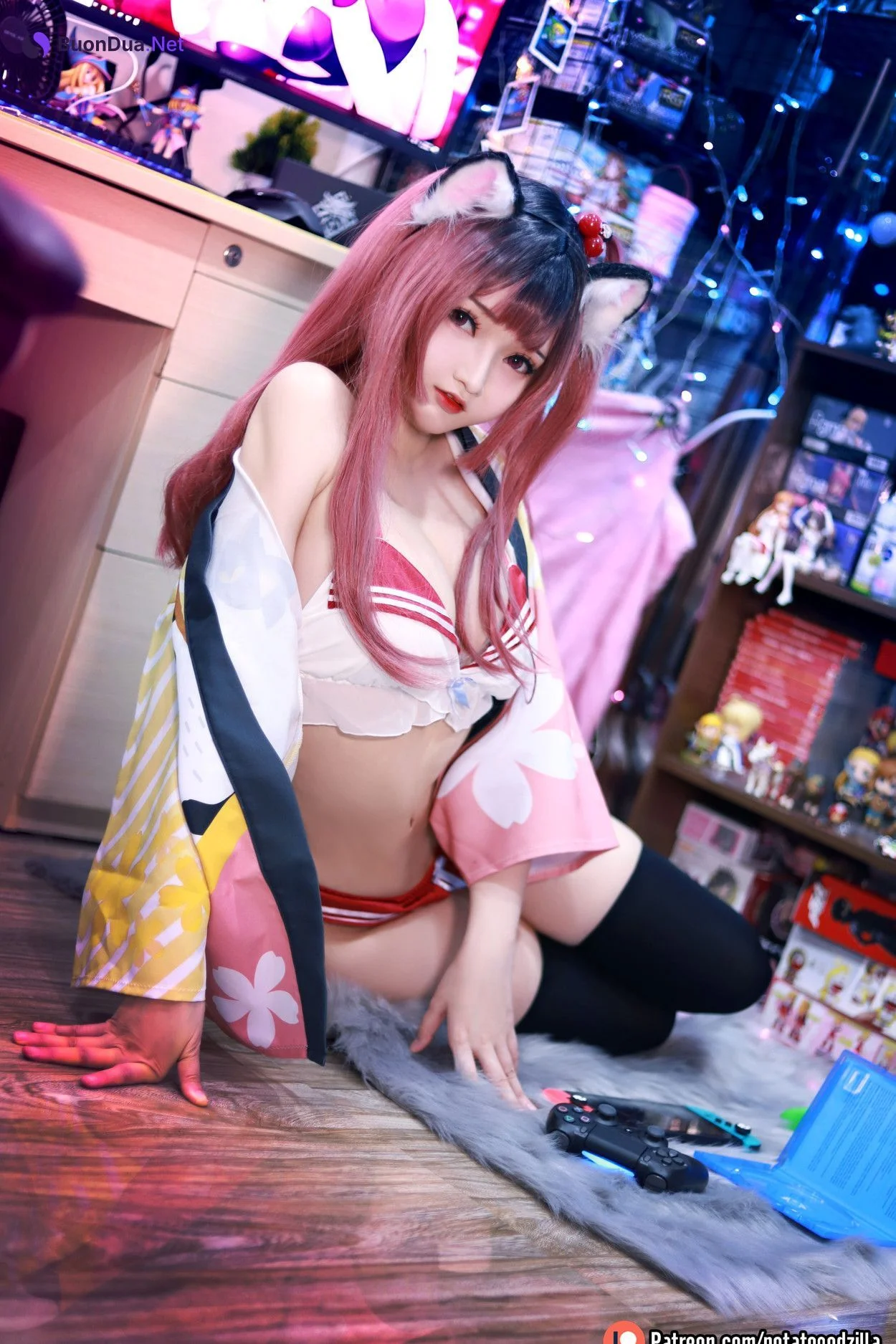 Cosplay Potato Godzilla Weeb Girl - Photo 15
