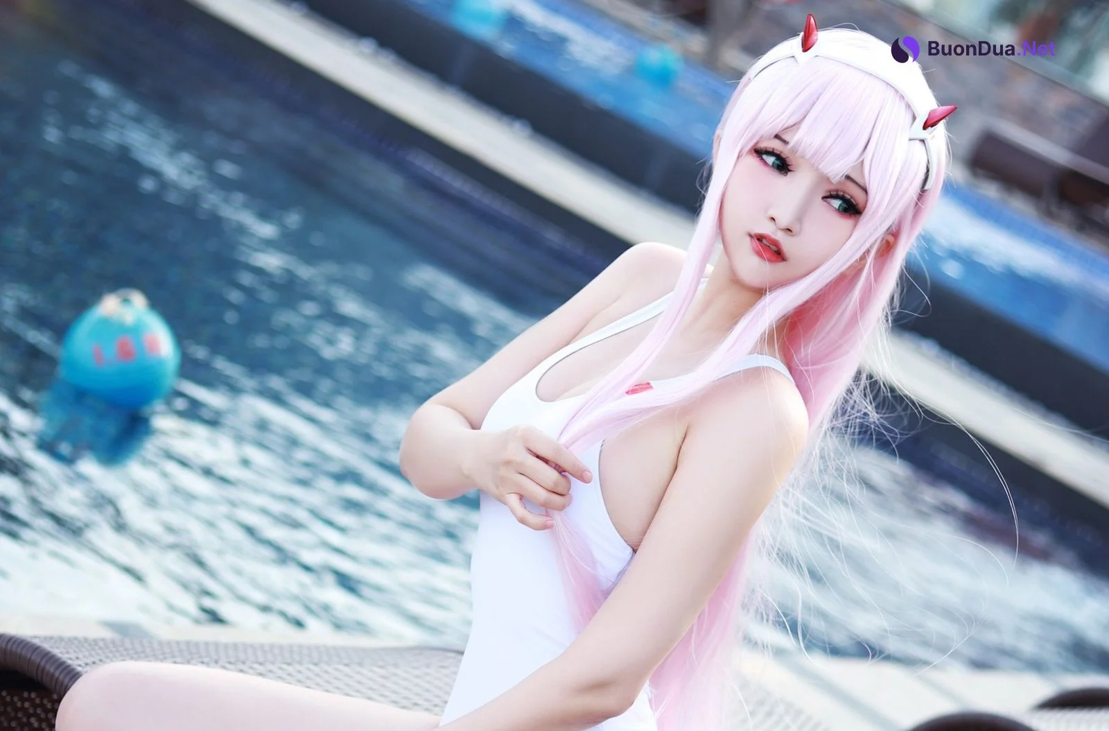 Cosplay Potato Godzilla Zero Two Swimsuit - Photo 3