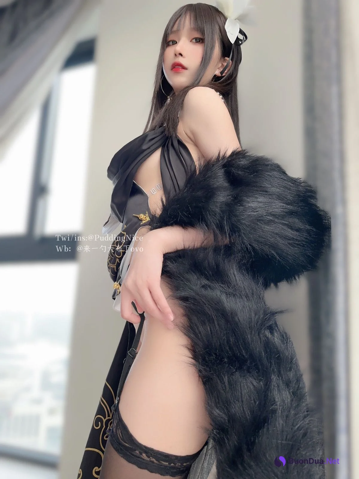 Cosplay PuddingDafa布丁大法 C9黑巧 - Photo 4