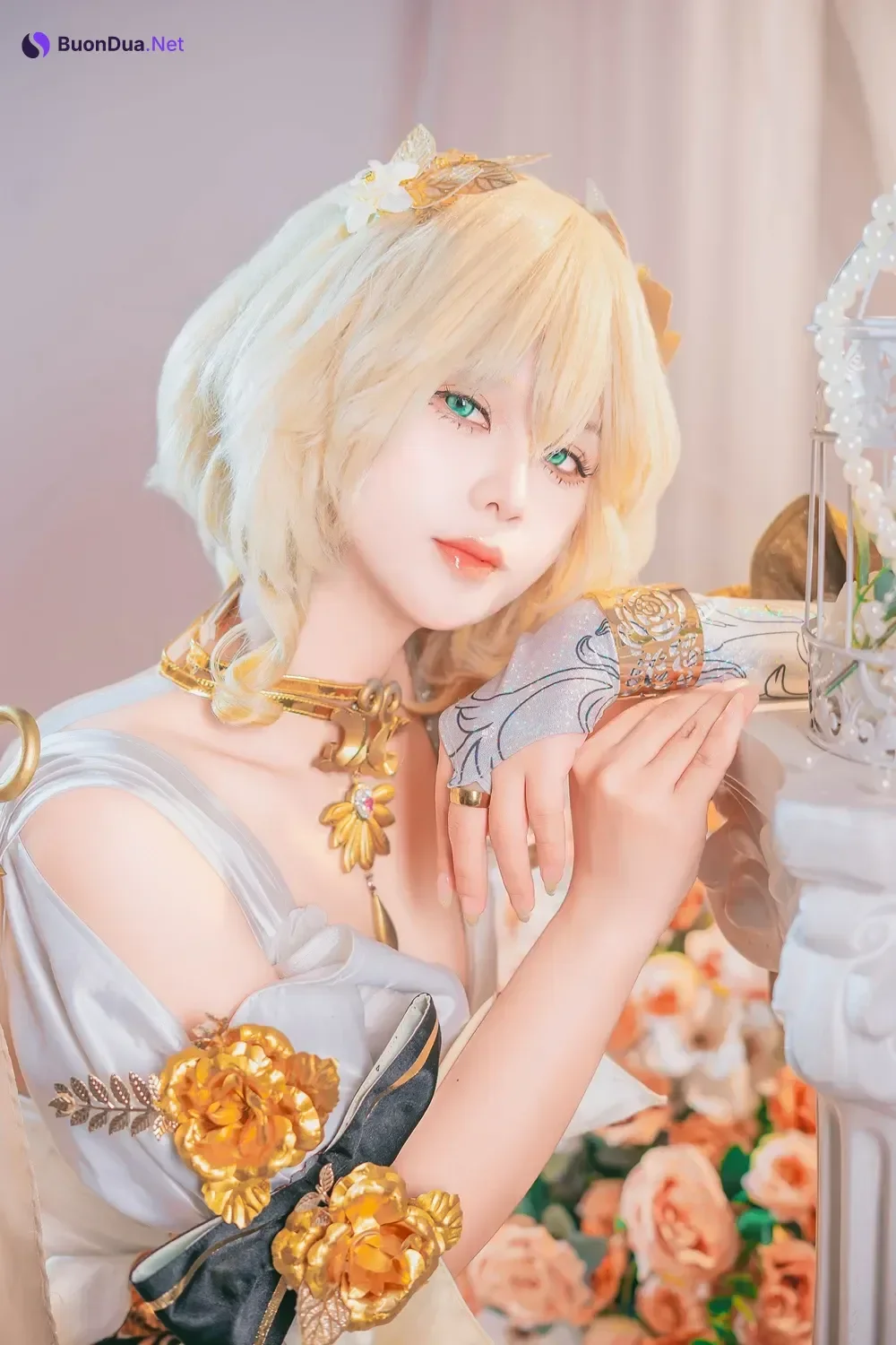 Cosplay Pyonピオン – Aglaea HonkaiStar Rail 崩铁 阿格莱雅 - Photo 2
