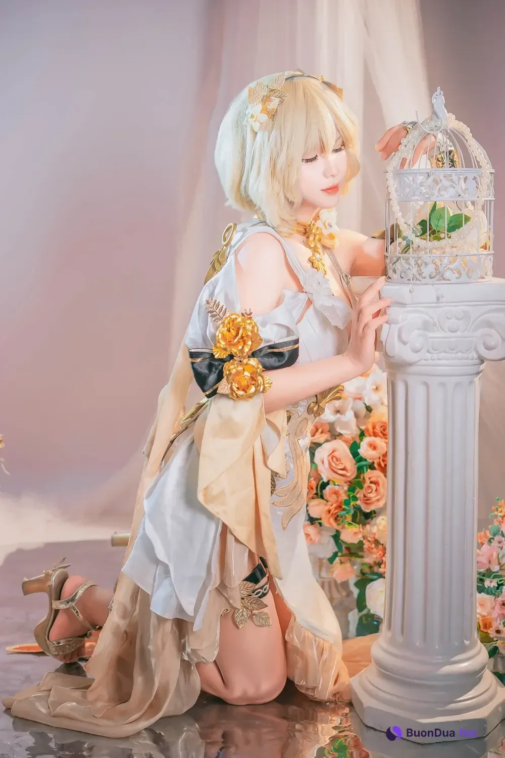Cosplay Pyonピオン – Aglaea HonkaiStar Rail 崩铁 阿格莱雅 - Photo 4