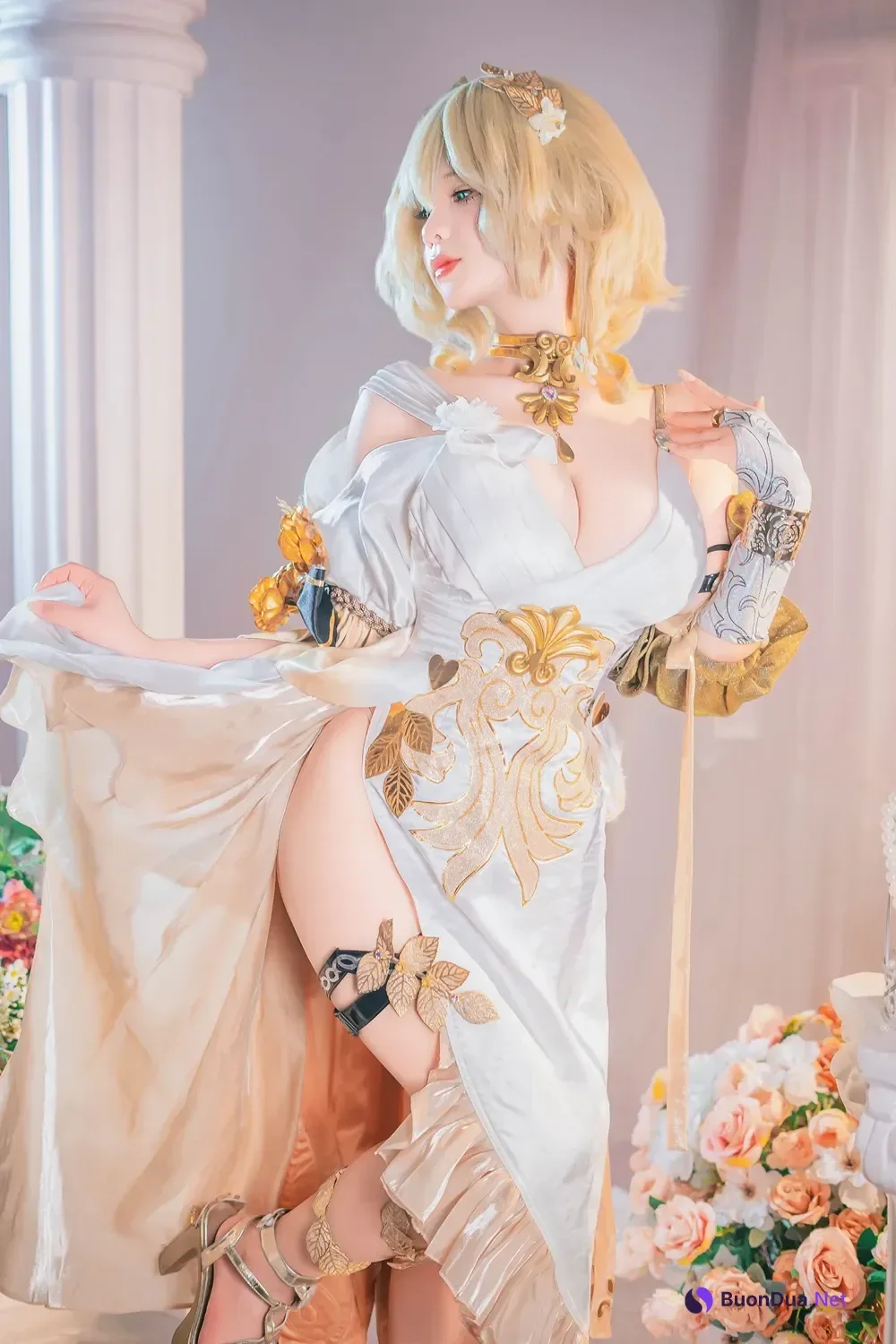 Cosplay Pyonピオン – Aglaea HonkaiStar Rail 崩铁 阿格莱雅 - Photo 8