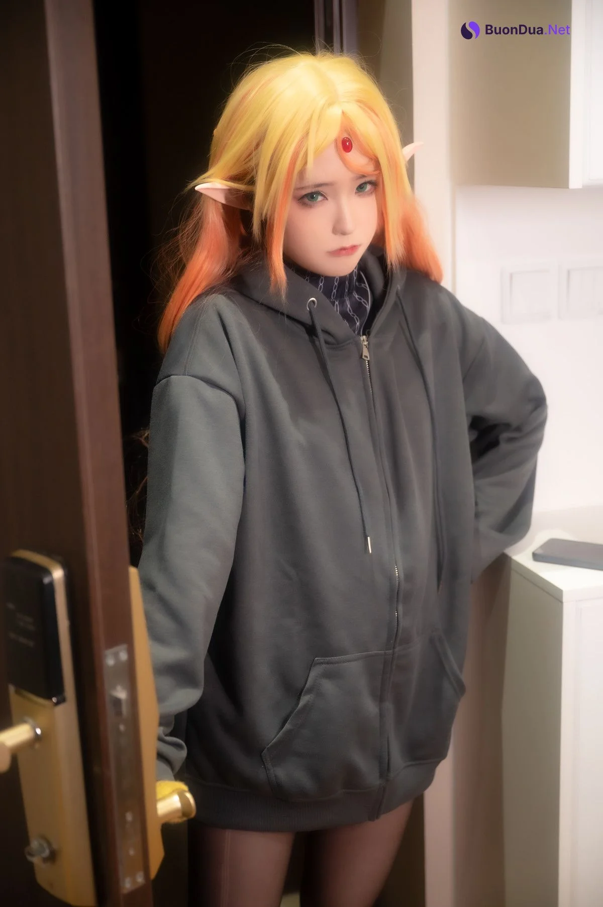 Cosplay Quan冉有点饿 异世界舅妈 Set.01 - รูปภาพ 2