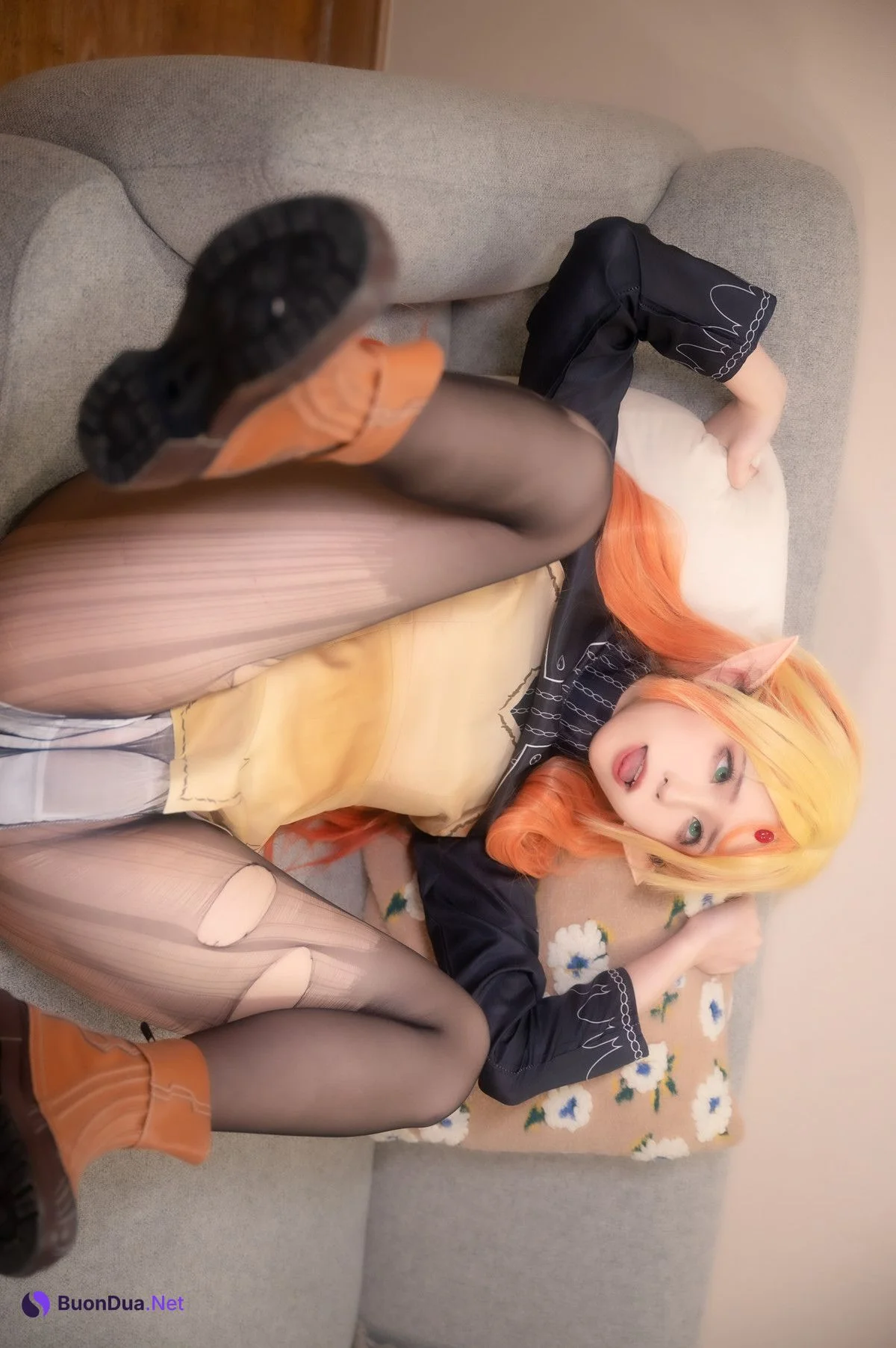 Cosplay Quan冉有点饿 异世界舅妈 Set.02 - Photo 12