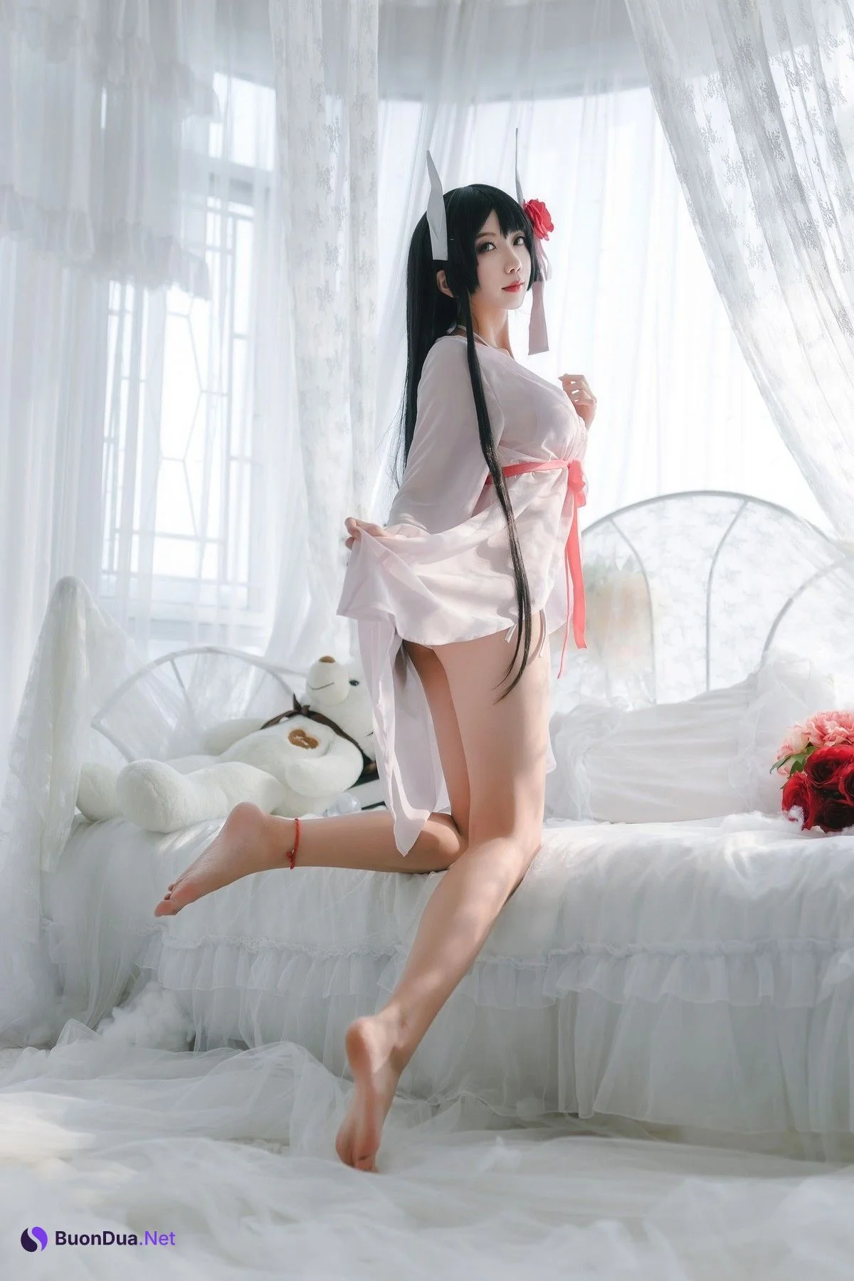 Cosplay 迷失人形QUQ 比叡 月下巡游 - Photo 10