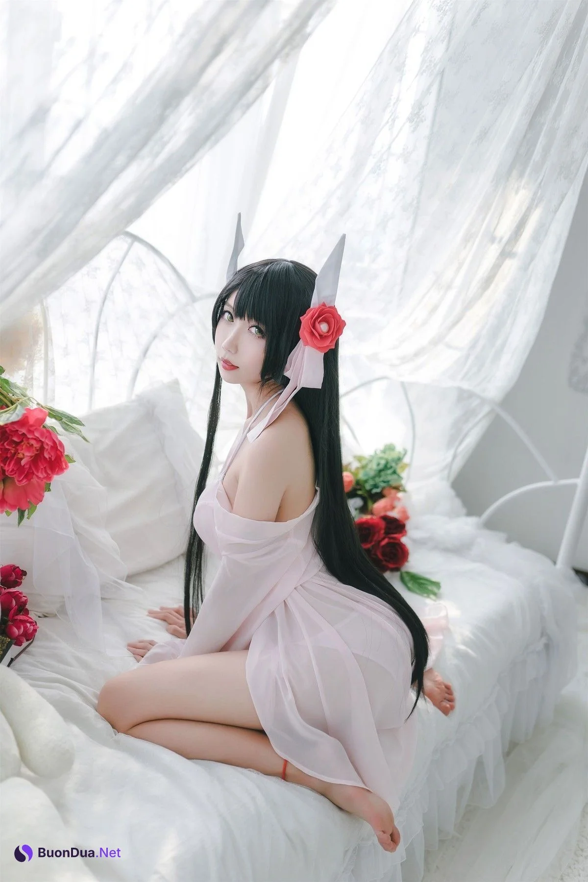Cosplay 迷失人形QUQ 比叡 月下巡游 - Photo 15