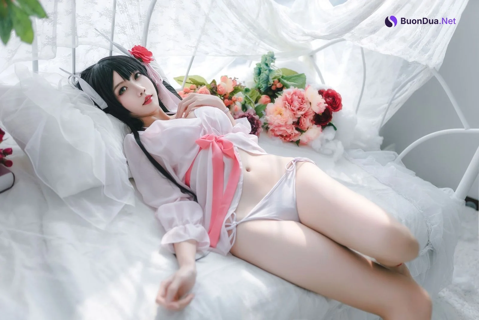 Cosplay 迷失人形QUQ 比叡 月下巡游 - Photo 2