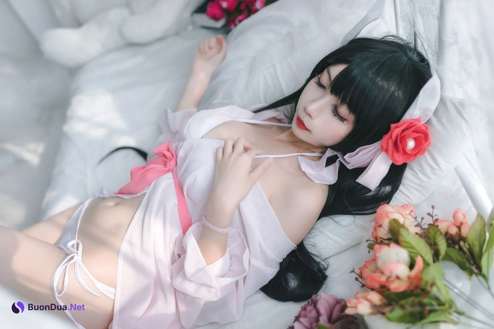 Cosplay 迷失人形QUQ 比叡 月下巡游 - Photo 3