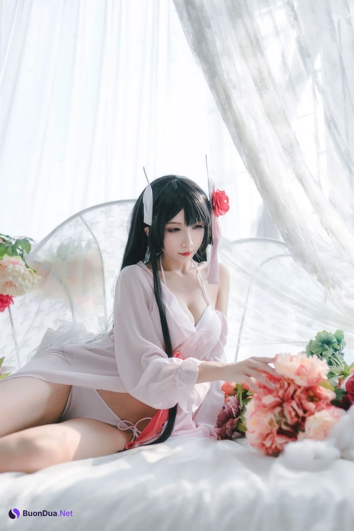 Cosplay 迷失人形QUQ 比叡 月下巡游 - Photo 4
