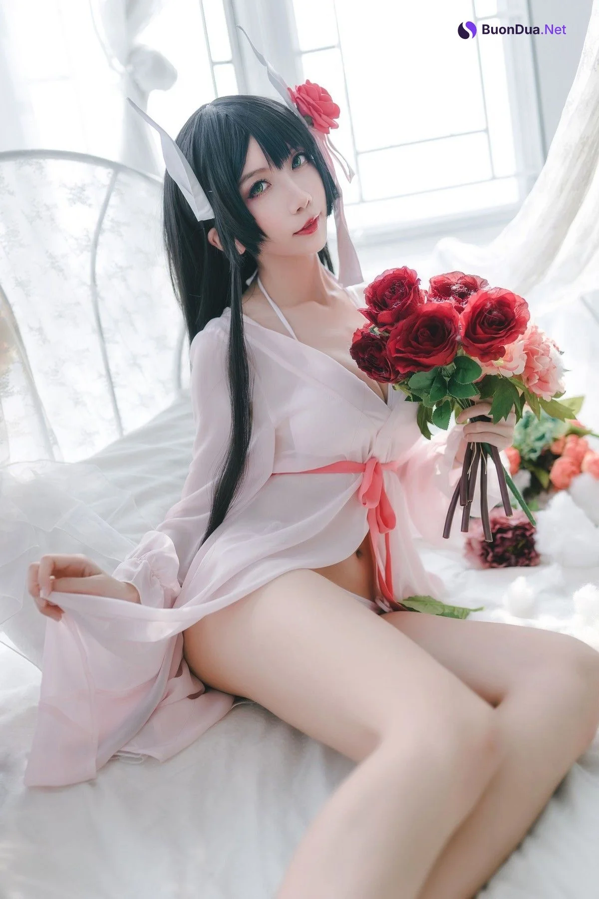 Cosplay 迷失人形QUQ 比叡 月下巡游 - Photo 7