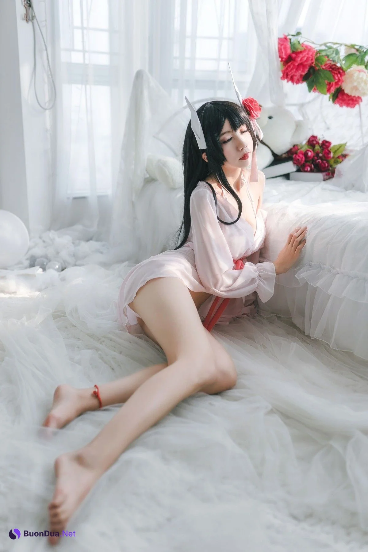 Cosplay 迷失人形QUQ 比叡 月下巡游 - Photo 8