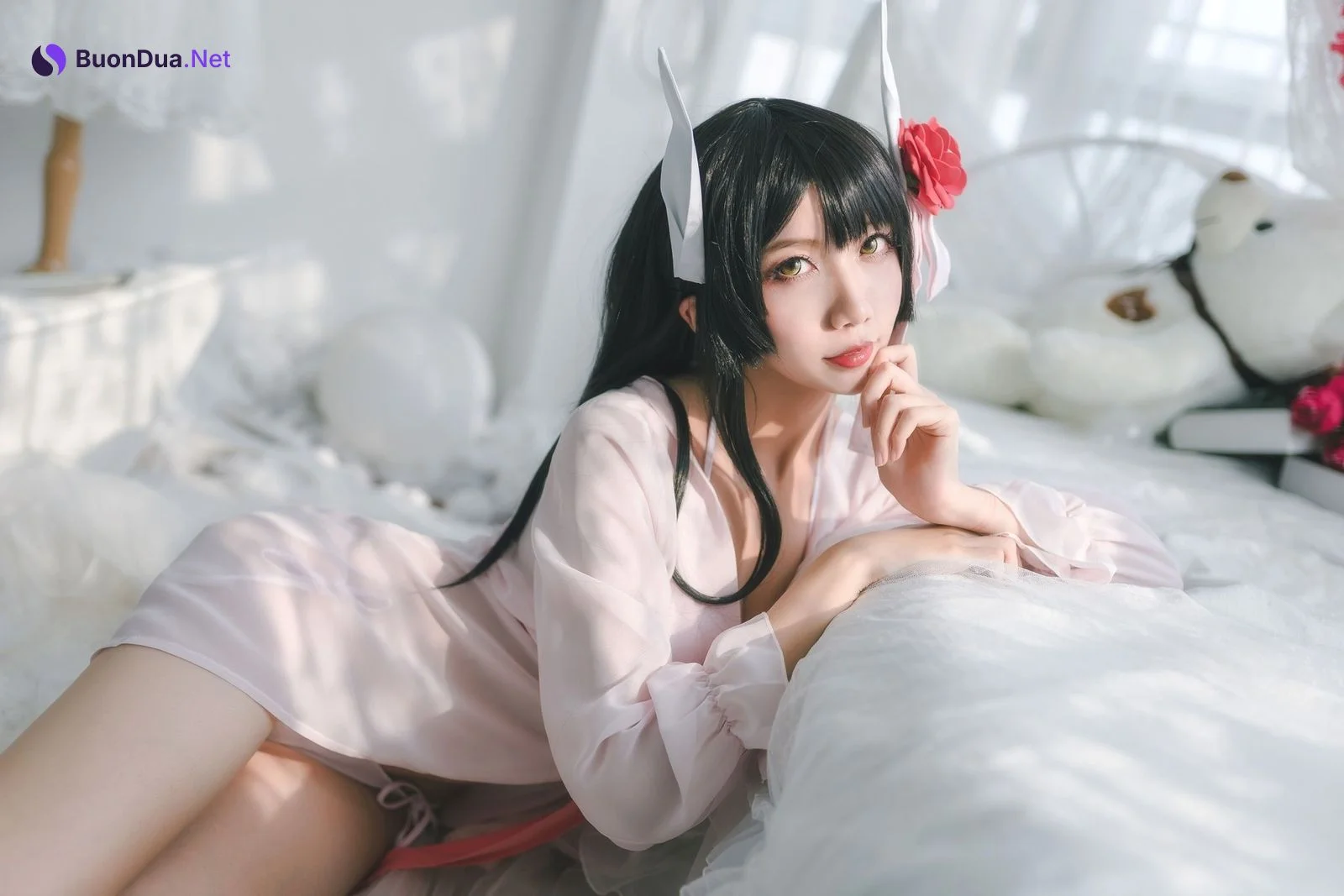 Cosplay 迷失人形QUQ 比叡 月下巡游 - Photo 9