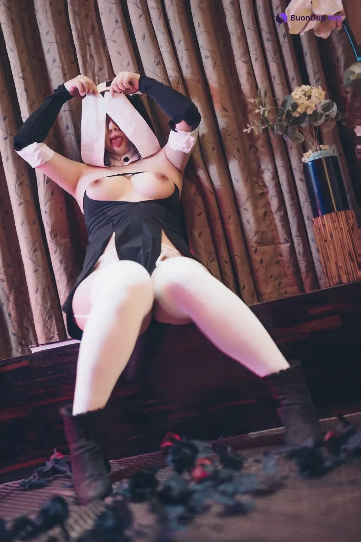 Cosplay 落落Raku – 修女与魔鬼 - Photo 12