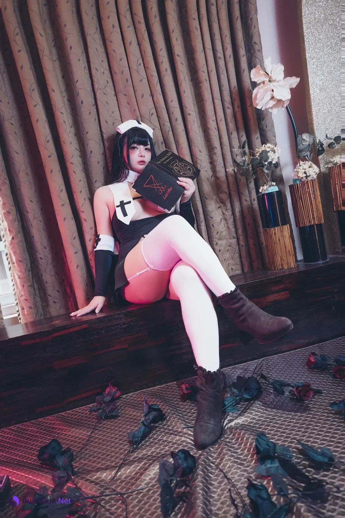 Cosplay 落落Raku – 修女与魔鬼 - Photo 9