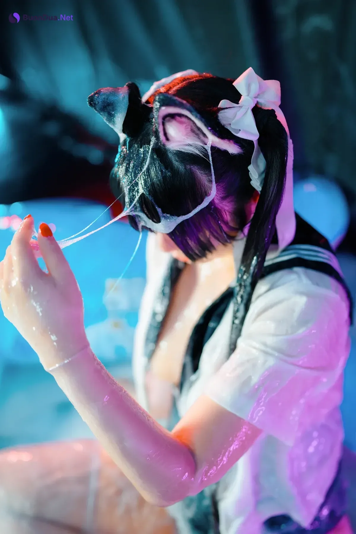 Cosplay 落落Raku – 邋遢小猫 Messy Kitty - รูปภาพ 19