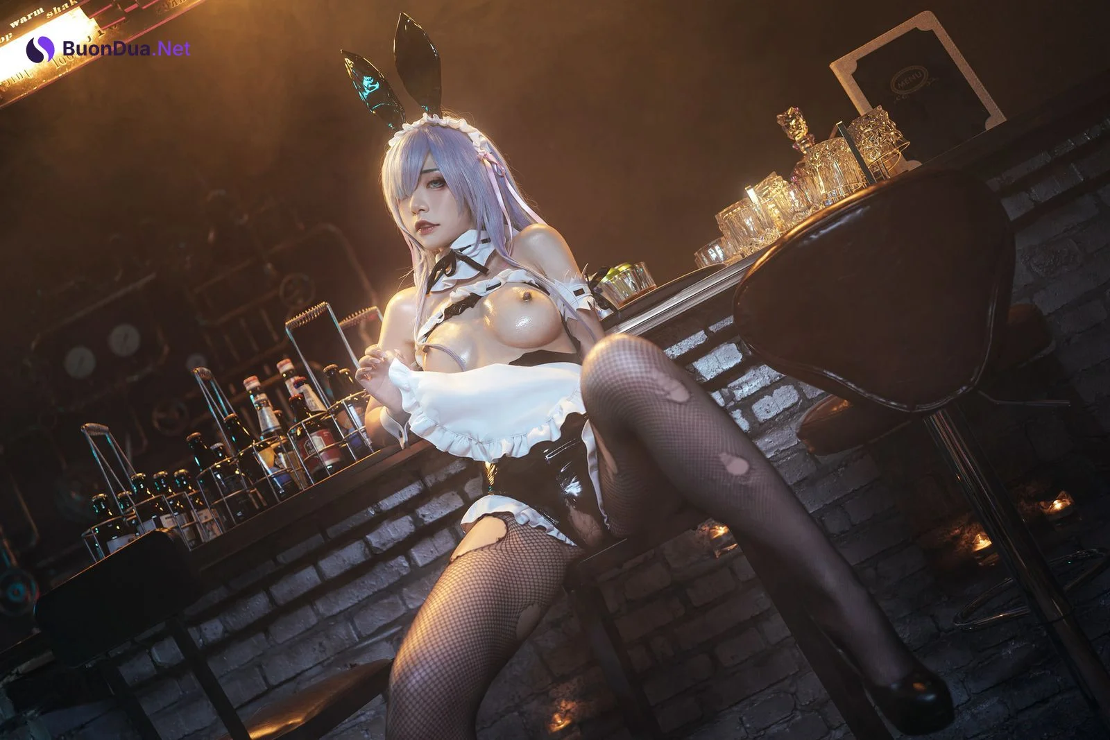 爆机少女喵小吉 Cosplay Re：从零开始的夜生活 - Photo 11
