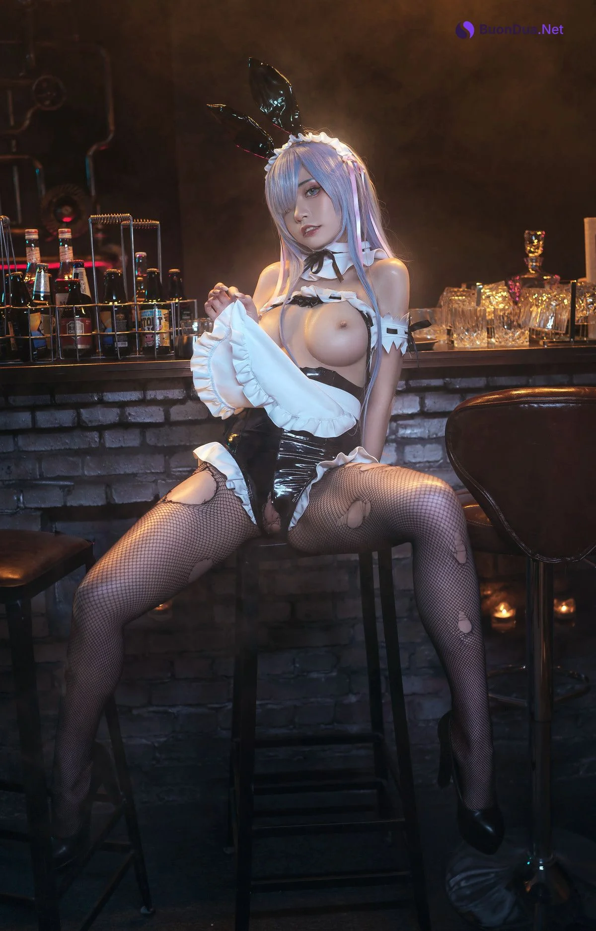 爆机少女喵小吉 Cosplay Re：从零开始的夜生活 - Photo 9