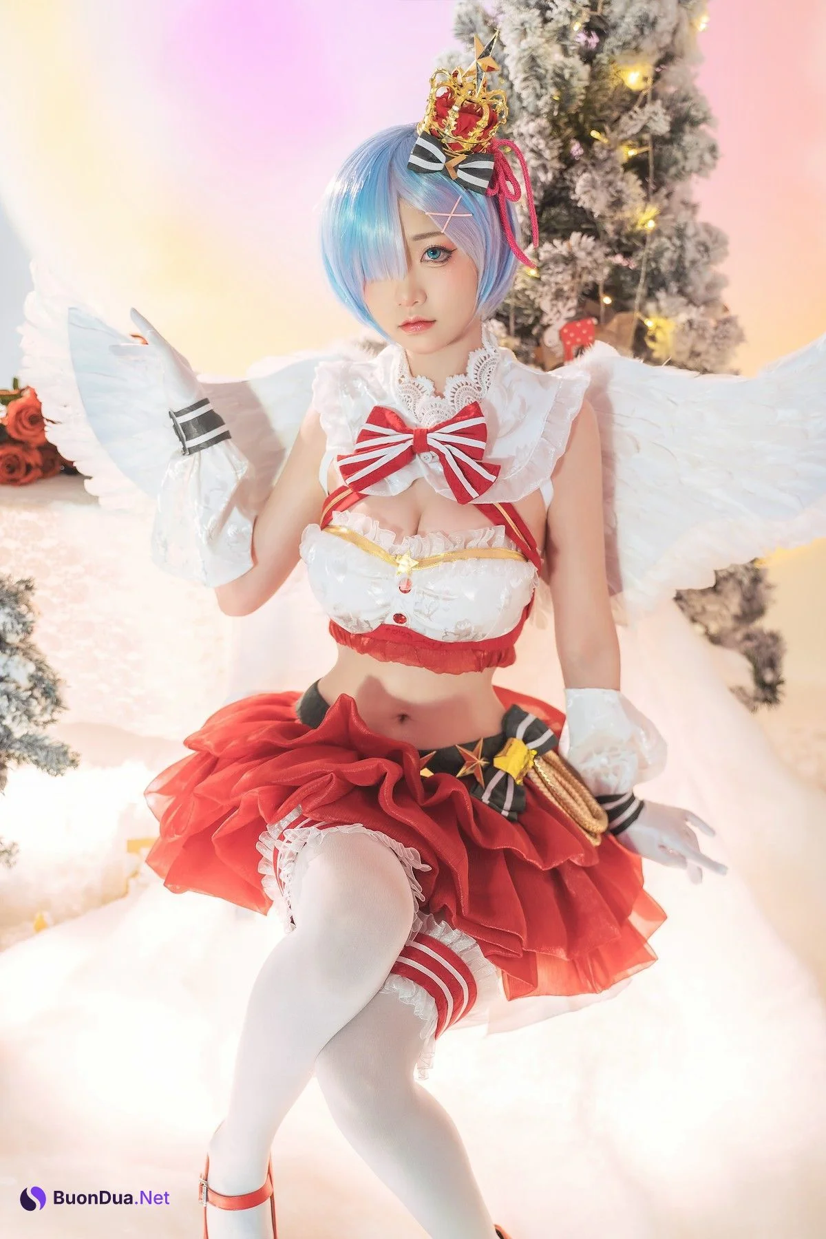 爆机少女喵小吉 Cosplay Re：从零开始的圣诞节 - รูปภาพ 2