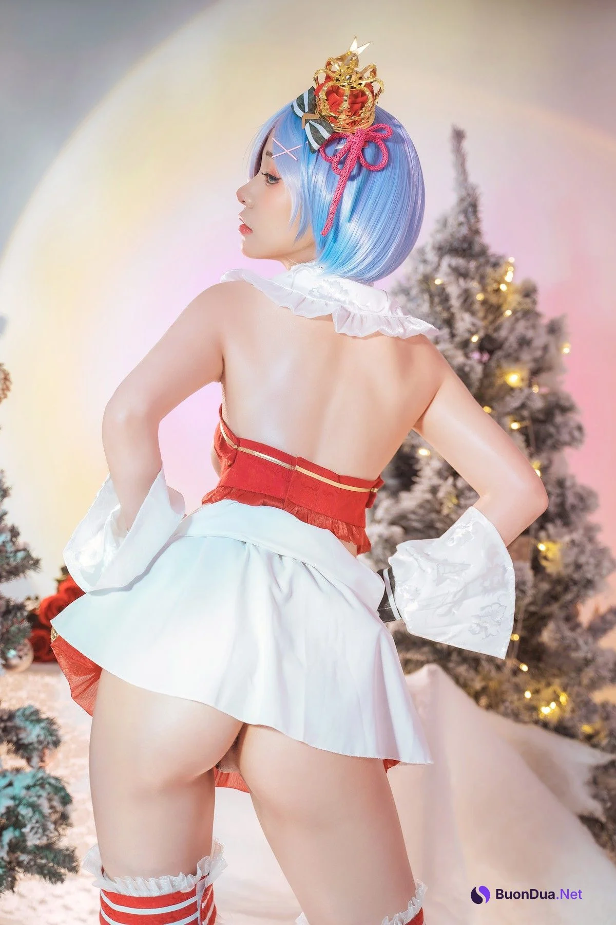 爆机少女喵小吉 Cosplay Re：从零开始的圣诞节 - รูปภาพ 20