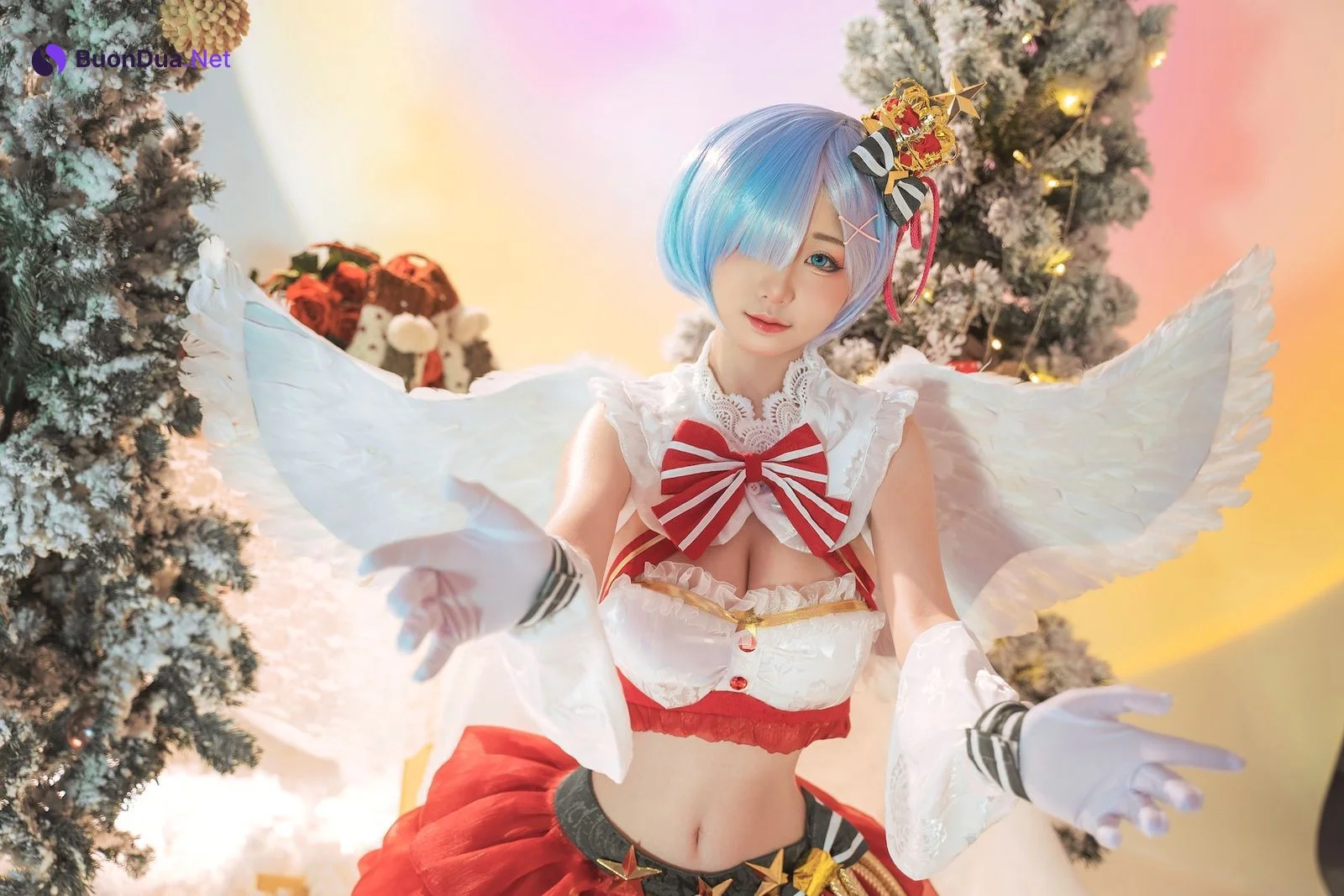 爆机少女喵小吉 Cosplay Re：从零开始的圣诞节 - รูปภาพ 4