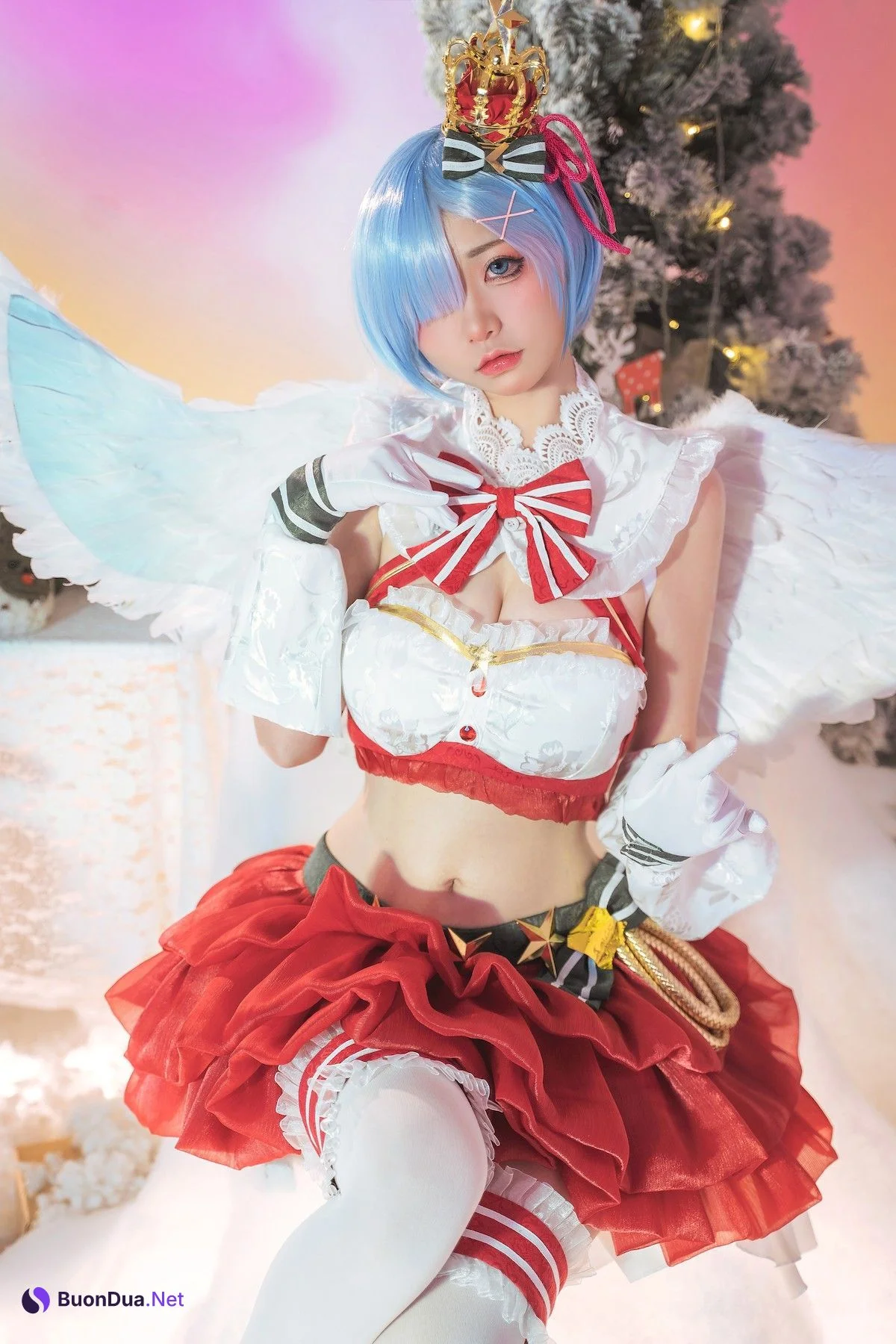 爆机少女喵小吉 Cosplay Re：从零开始的圣诞节 - รูปภาพ 5